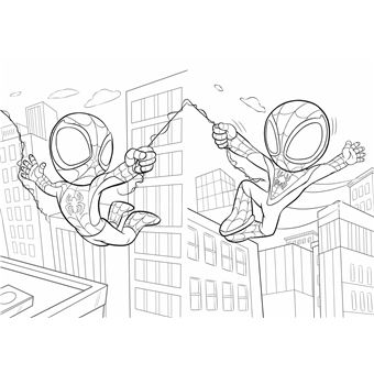 SPIDEY ET SES AMIS EXTRAORDINAIRES - Maxi Colo - MARVEL