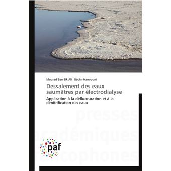 Dessalement des eaux saumâtres par électrodialyse - 1