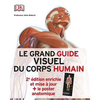 Pack Le grand guide visuel du corps humain + poster anatomique