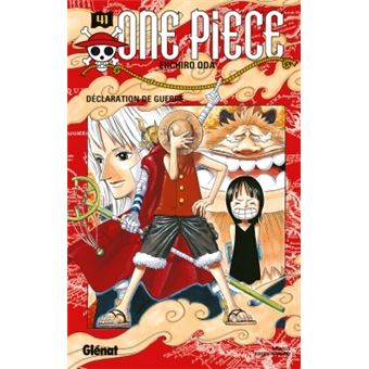 One Piece Declaration De Guerre Tome 41 One Piece Edition Originale Eiichiro Oda Broche Achat Livre Fnac