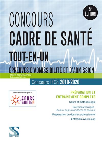 Concours cadre de santé 2019-202 Tout-en-un