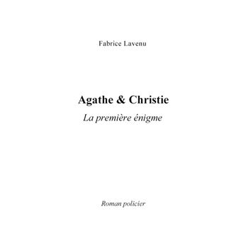 Agathe & Christie  La première énigme