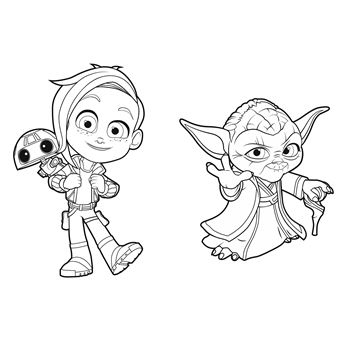 STAR WARS LES AVENTURES DES PETITS JEDI - Drôles de colos