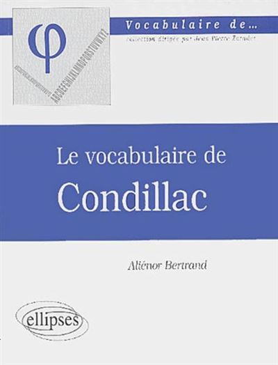 Vocabulaire de Condillac (Le)