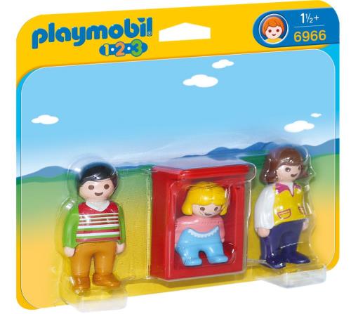 Playmobil 1.2.3 Parents avec bébé
