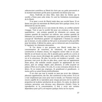 La liberté et l'inévitable