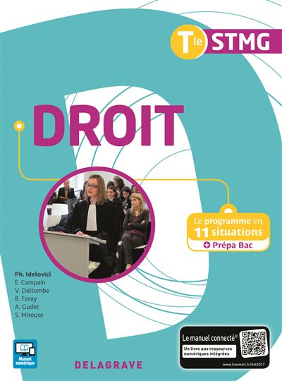 Droit Tle STMG (2017) - Pochette élève