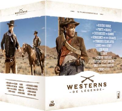 Coffret Légendes du western 12 films DVD