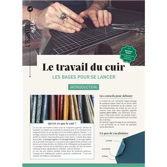 Le travail du cuir
