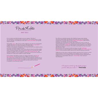 L'art à la manière de Frida Kahlo - Sables et strass - boîte avec accessoires