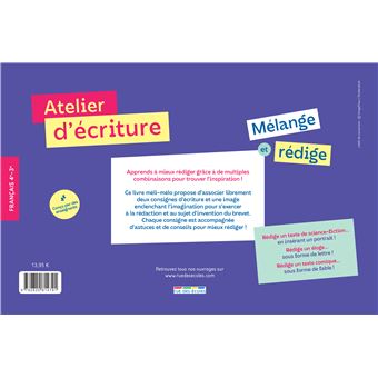 Atelier d’écriture : Mélange et rédige