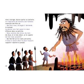 Ma première mythologie - Ulysse prisonnier du cyclope adapté dès 6 ans