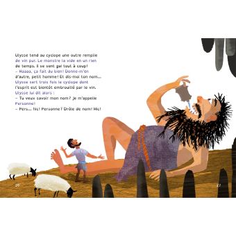 Ma première mythologie - Ulysse prisonnier du cyclope adapté dès 6 ans