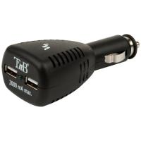 Chargeur allume-cigare 2xUSB-A + USB-C + prise allume-cigares - T'nB
