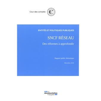SNCF réseau, des réformes à approfondir