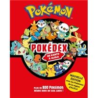 POKEMON - POKEDEX DE KANTOS A KALOS - Collectif: 9782014642872