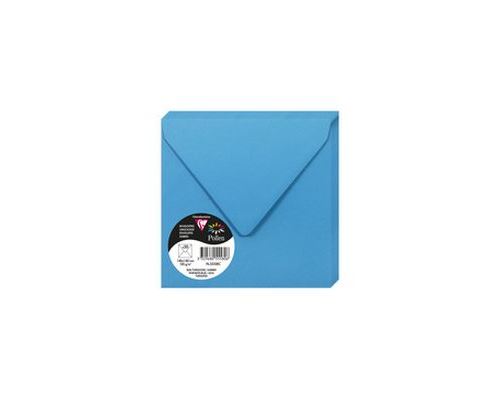 Pack de 20 enveloppes Pollen 140 x 140 mm Bleu