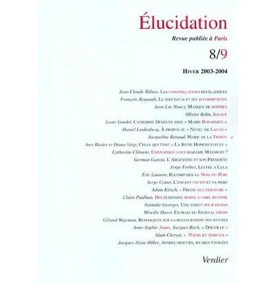 Élucidation n°8-9