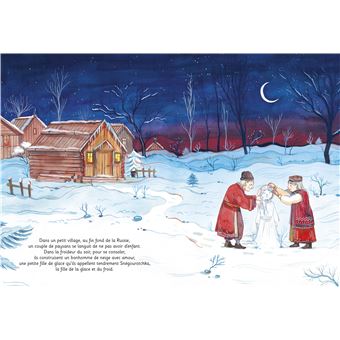 Snégourotchka - la fille de glace qui fond d'un amour sincère et éternel