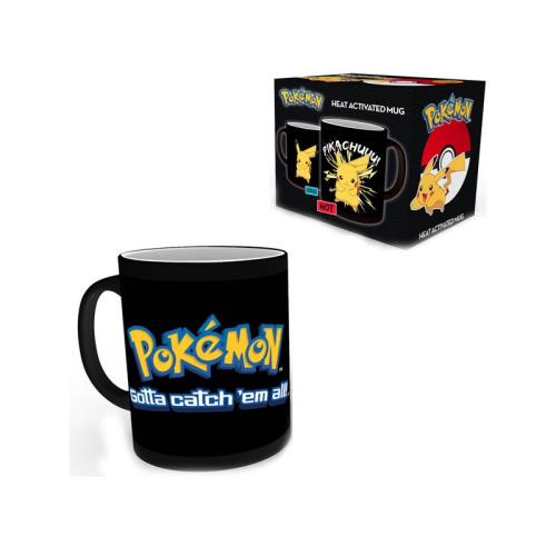 Mug Pokémon - Attrapez-les tous - Thermoréactif