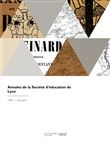 Annales de la Société d'éducation de Lyon