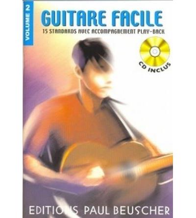 Guitare facile,2 + cd - Collectif - Livre CD