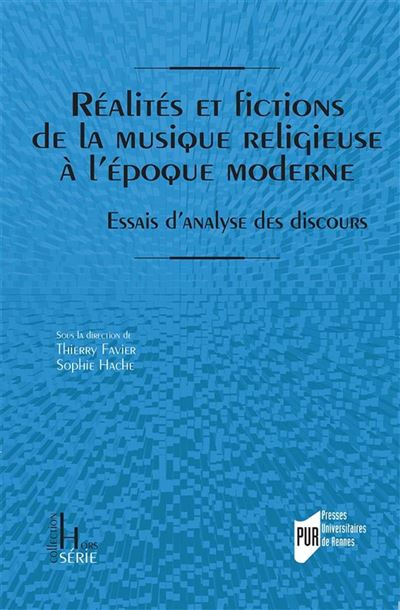 Réalités et fictions de la musique religieuse à l'époque moderne - Thierry Favier - broché