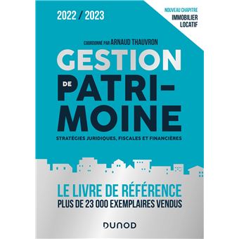 Gestion de patrimoine - 2022-2023
