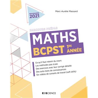 Maths BCPST 1re année