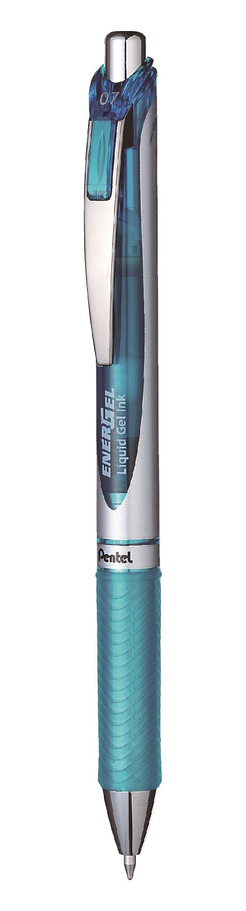 Stylo gel Pentel Energel BL077 Bleu Ciel