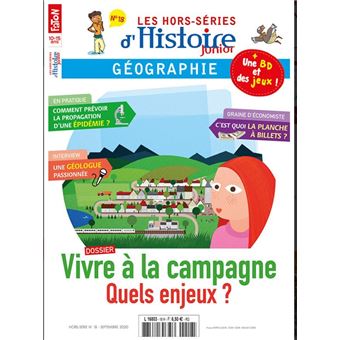 Histoire Junior HS N°18 Vivre à la campagne  - sept 2020