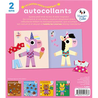 J'habille les licornes