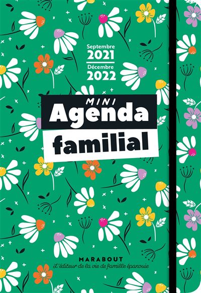 Mini agenda familial 2021-2022 -  Collectif - broché