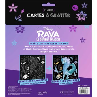 RAYA ET LE DERNIER DRAGON - Les Ateliers Disney - Cartes à gratter