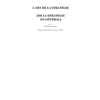 L'art de la stratégie