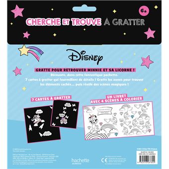 MINNIE - Les Ateliers Disney - Cherche et Trouve à gratter - Disney
