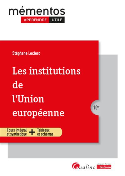 Les Institutions De L'Union Européenne Une Synthèse Accessible Et ...