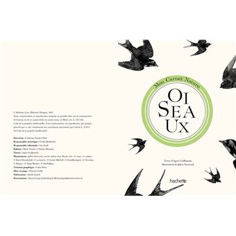 Mon carnet nature : Oiseaux