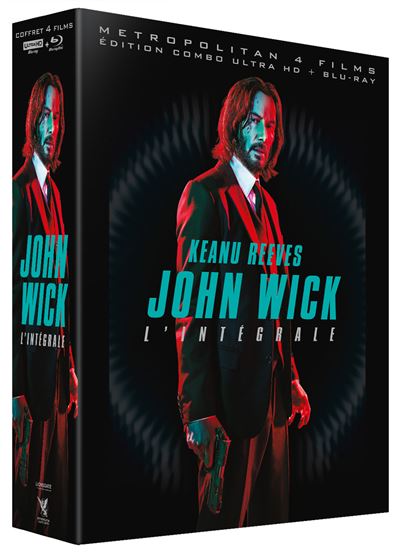 Coffret blu-ray John Wick - La Trilogie : le coffret blur-ay à Prix  Carrefour