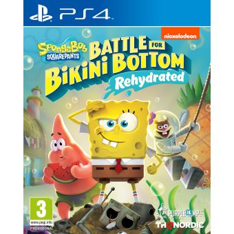 Spongebob SquarePants : Battle for Bikini Bottom Rehydrated PS4