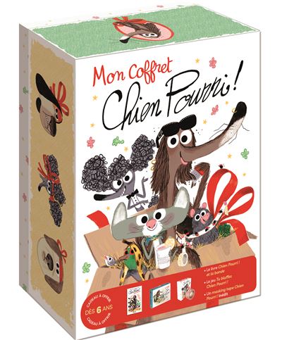 Chien Pourri - Livre - Jeu Et Masking Tape - Mon Coffret Chien Pourri ...