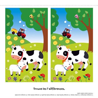 Jeux et coloriages à la ferme