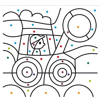 Jeux et coloriages à la ferme