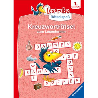 RAVENSBURGER LESERABE RÄTSELSPAß - KREUZWORTRÄTSEL ZUM LESEN