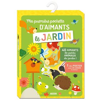 Ma pochette d'aimants - le jardin