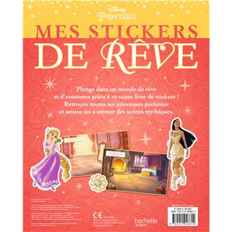 DISNEY PRINCESSES - Mes Stickers de Rêve - Tenues de soirée