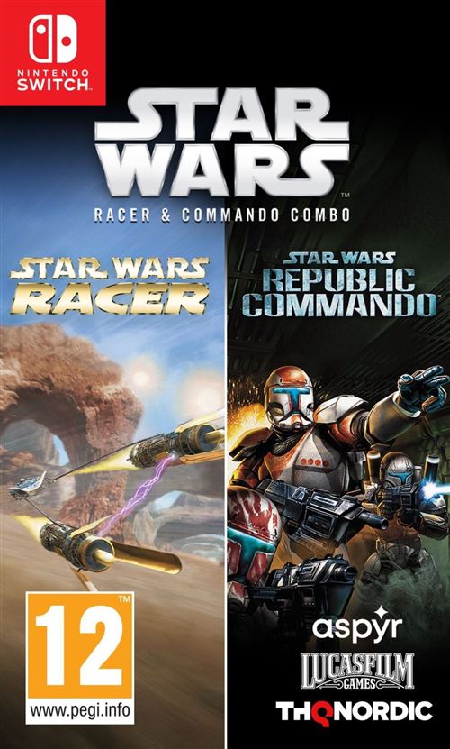 Star Wars Racer And Commando Combo Nintendo Switch