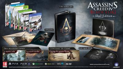 Assassin's Creed 4 Black Flag Edition Collector Skull Xbox 360