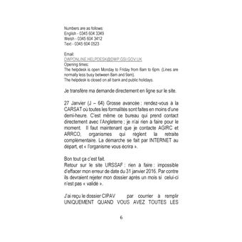 Ma retraite : Soon !