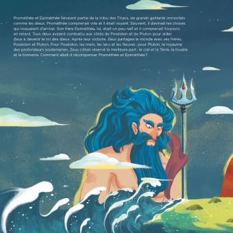 Livre CD La Mythologie - Prométhée le voleur de feu